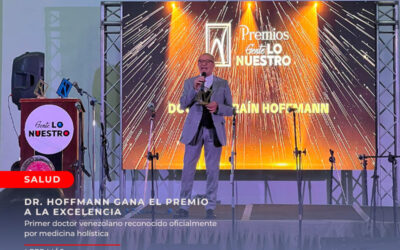 Dr. Hoffmann gana el Premio a la Excelencia